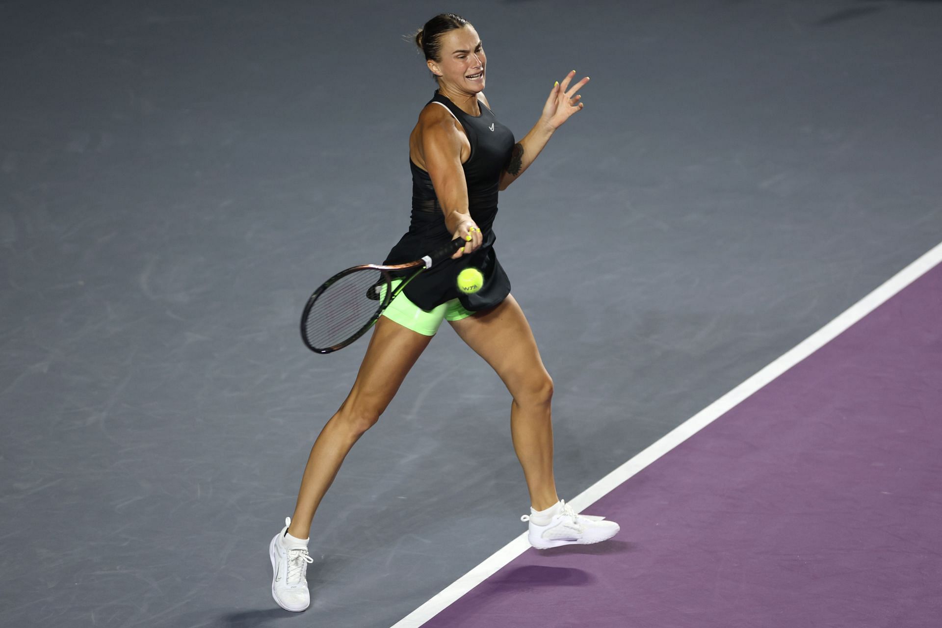 Aryna Sabalenka at the 2023 WTA Finals